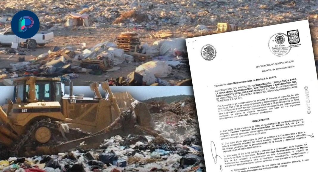 TECMED – Hermosillo, con las manos atadas para reciclar por concesión de relleno sanitario con empresa privada Tecmed; Ayuntamiento paga 6 mdp para no reciclar: esta es la verdad