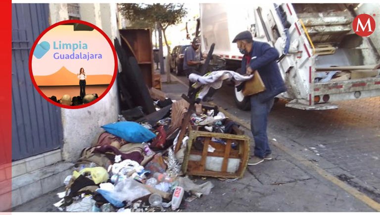 CAABSA – Se recolectan más de 50 mil toneladas de basura en Guadalajara; buscan resolver problemas de contratación