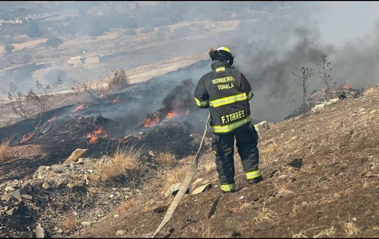 CAABSA- Denuncia Caabsa que incendio en Los Laureles fue “intencional”