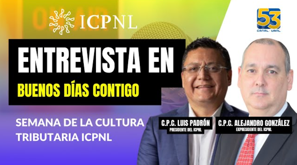 Entrevista en Buenos Días Contigo, SEMANA DE LA CULTURA TRIBUTARIA