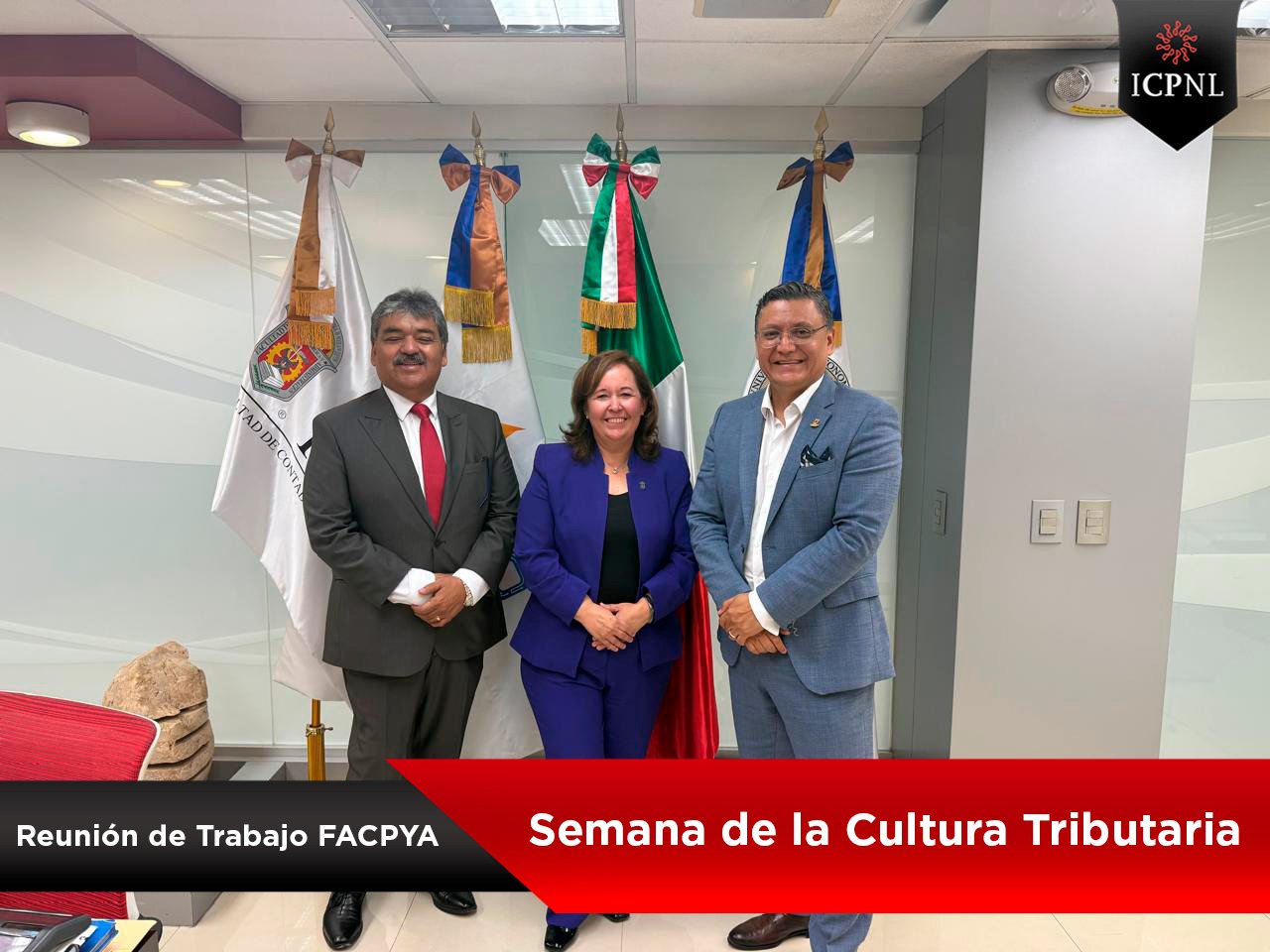 Reunión de trabajo FACPYA – Semana de la Cultura Tributaria