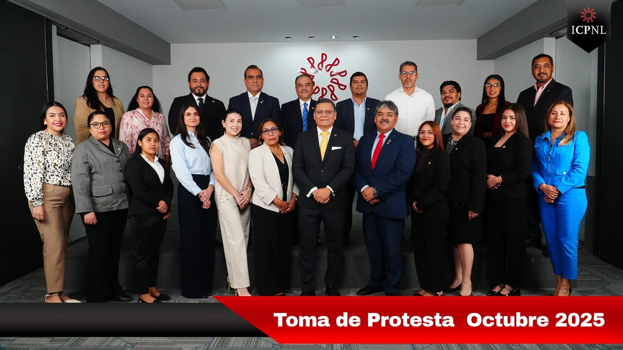 Toma de protesta de nuevos asociados del ICPNL