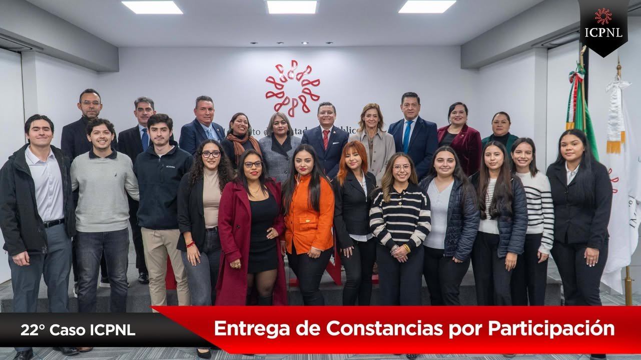 Entrega de reconocimientos – 22° Caso ICPNL