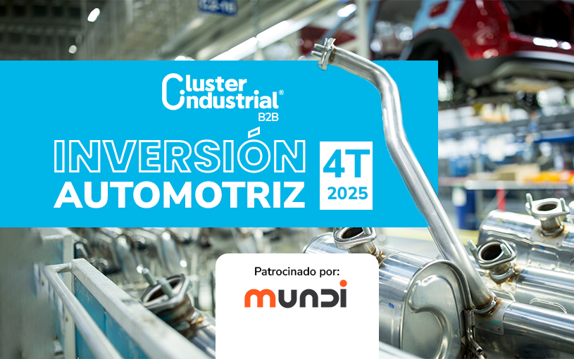 México cierra 2025 con $9,263.89 MDD en inversión automotriz y 204 proyectos pese al ajuste global