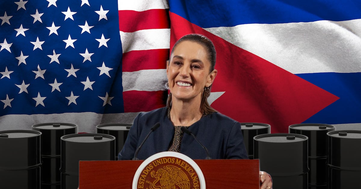 Sheinbaum plantea a Trump que EU mande petróleo a Cuba: ‘México apenas manda 1% de su producción’