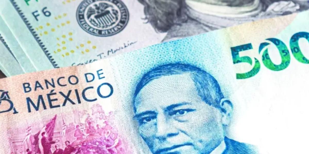 Peso mexicano avanza contra el dólar por tercera jornada consecutiva
