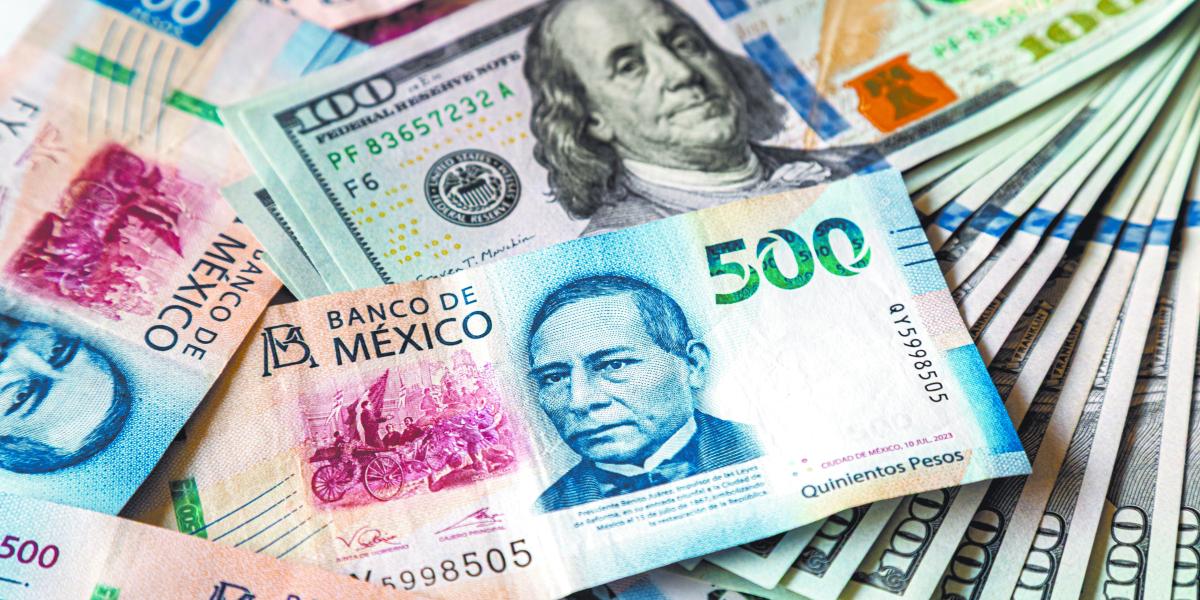 Peso mexicano opera estable contra el dólar; mercado se alista para anuncios de política monetaria