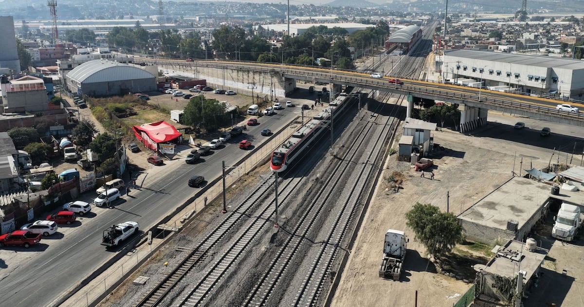 Tren Lechería-AIFA no estará listo para Semana Santa: ¿Cuándo será inaugurado, según Sheinbaum?
