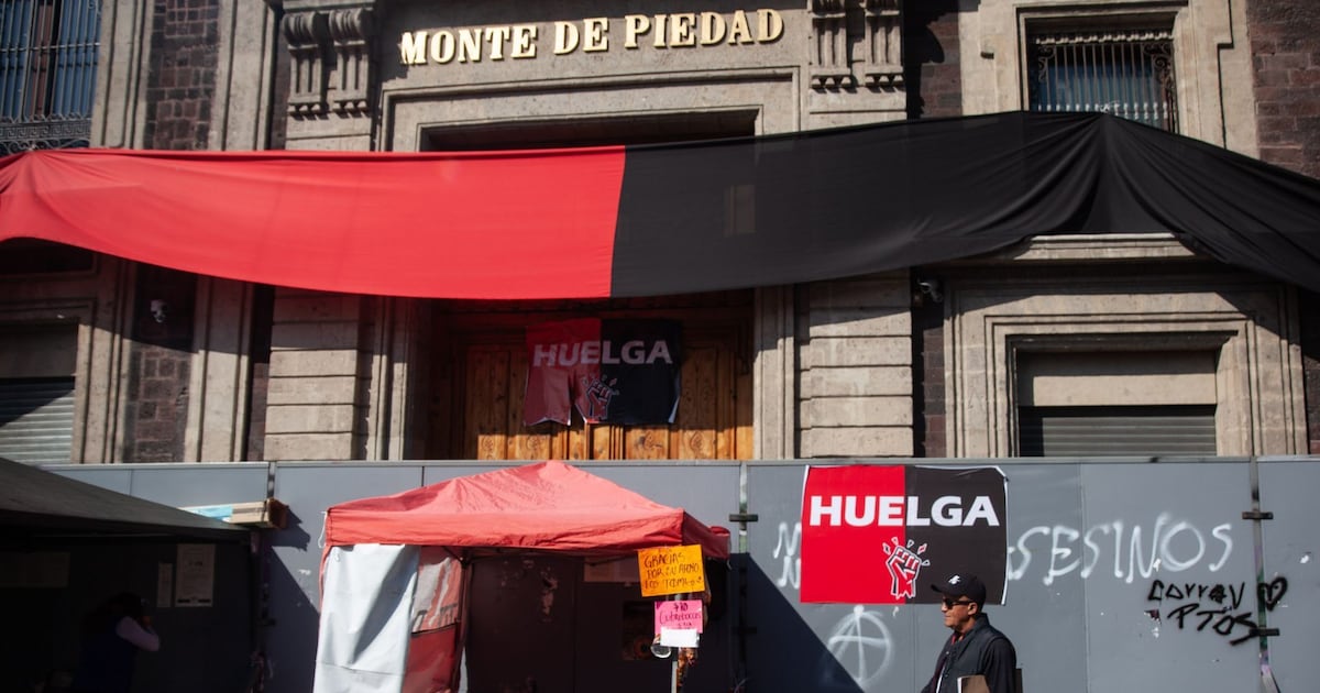 Huelga en Monte de Piedad: Empresa presiona con arbitraje obligatorio; ofrece incremento salarial de 5.3%
