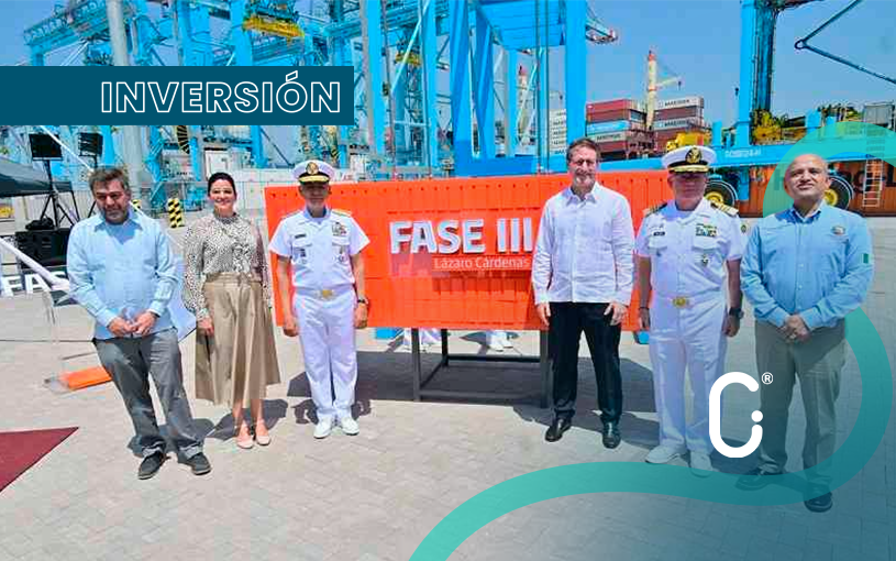 APM Terminals invierte más de 490 MDD en Lázaro Cárdenas con nuevas fases de expansión