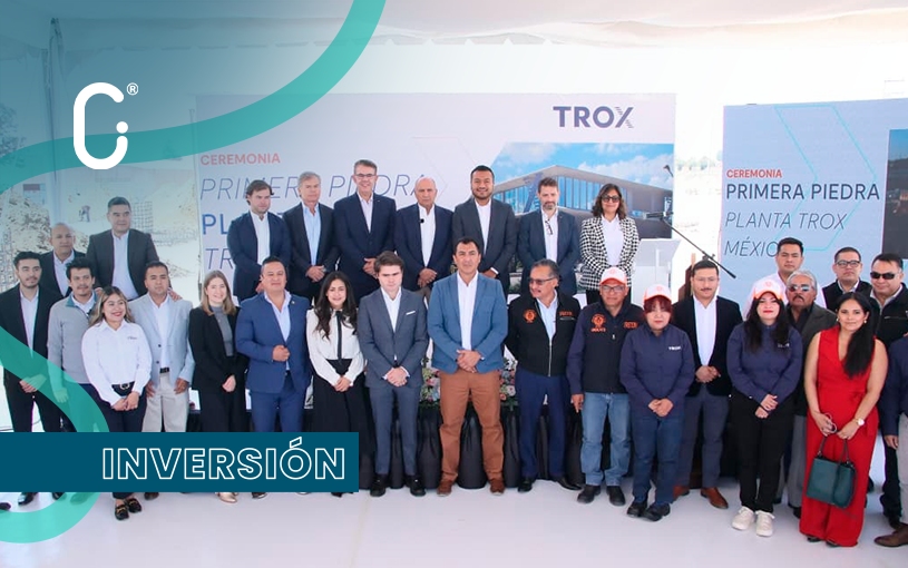 TROX México arranca construcción de planta en Huejotzingo con inversión de 350 MDP