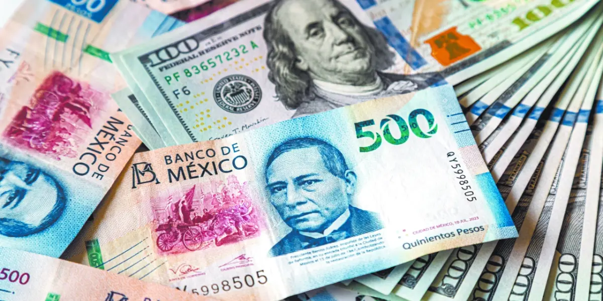 Peso mexicano recupera terreno frente al dólar; mercado asimila cifras de la economía estadounidense