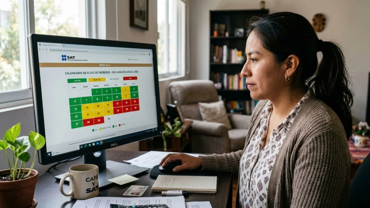 Así funciona el nuevo calendario del SAT para tu declaración de impuestos en 2026