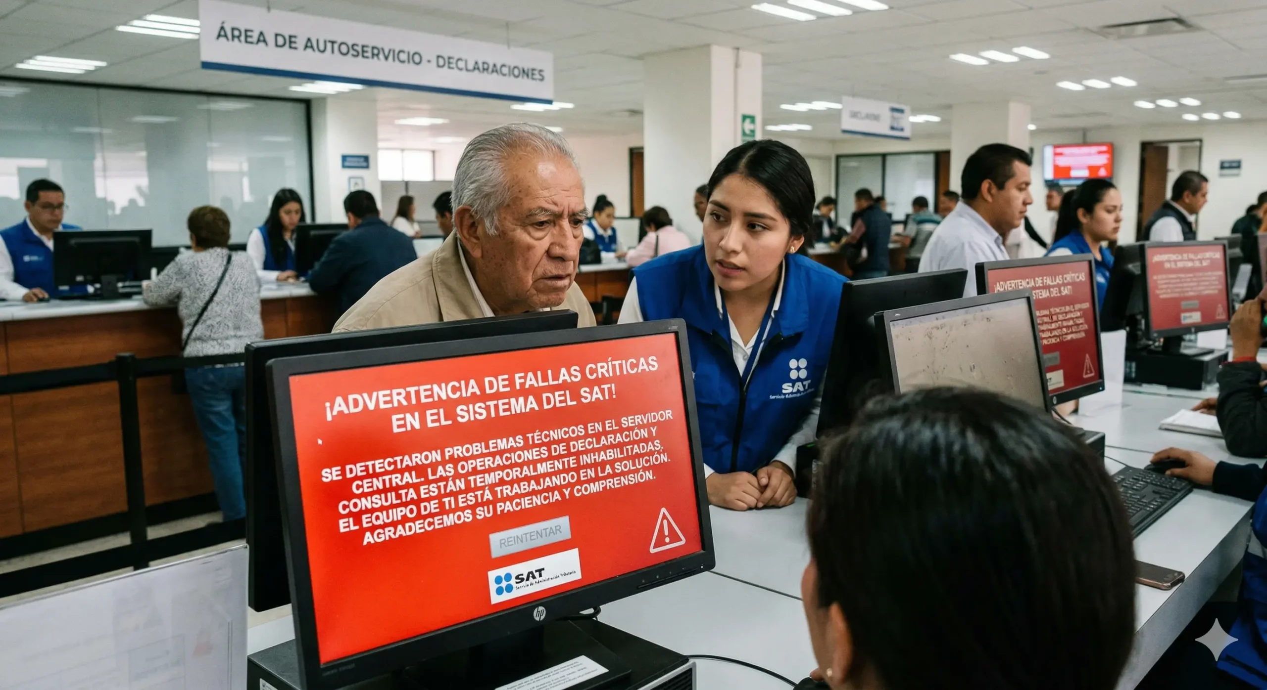 Error del SAT bloquea la anual 2025 de empresas suspendidas
