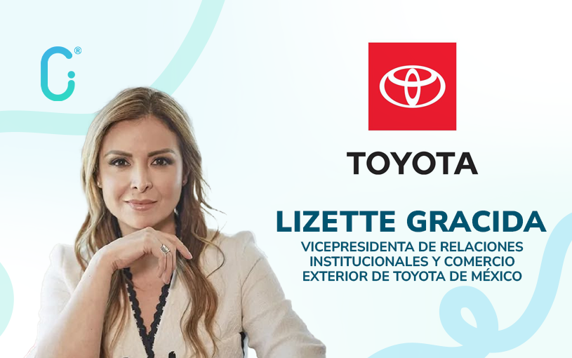 Toyota de México nombra a Lizette Gracida como vicepresidenta de Relaciones Institucionales y Comercio Exterior