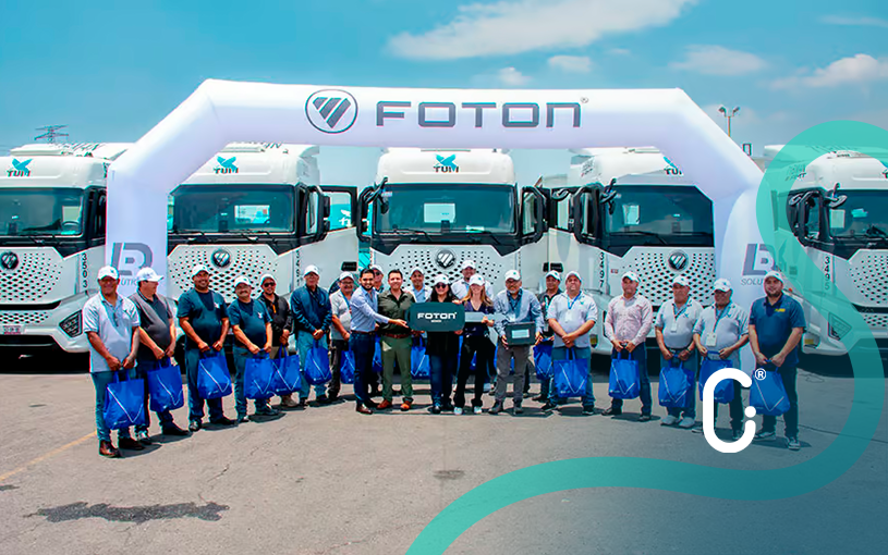 FOTON entrega primera flota Galaxy en México para modernizar operaciones de TUM