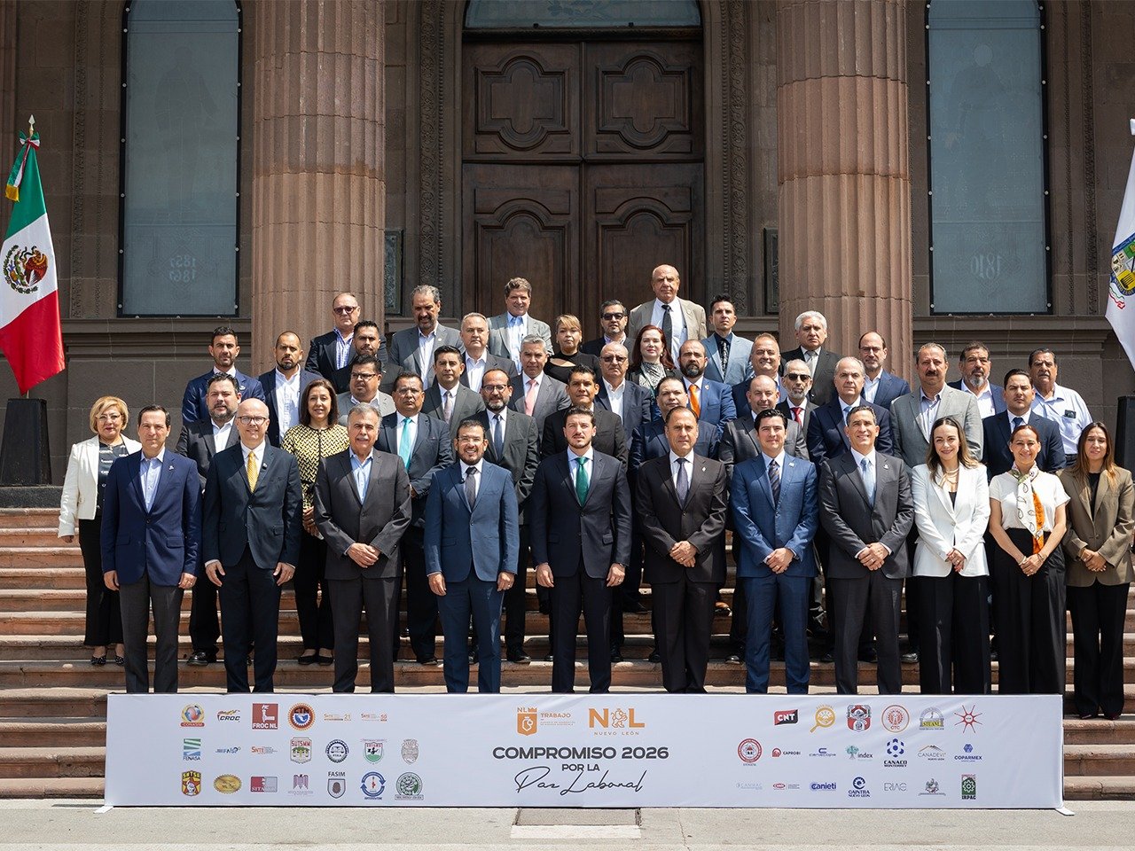 Presidente de Index NL asiste al encuentro por la Paz Laboral en Nuevo León
