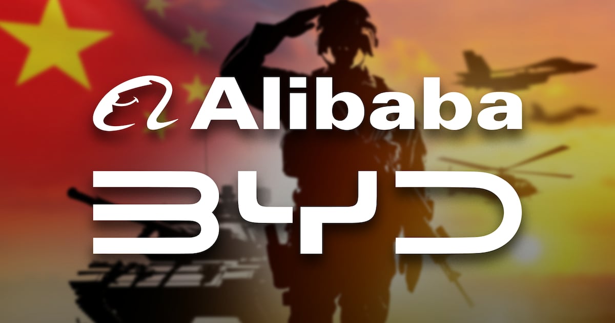 Pentágono acusa a Alibaba y BYD de ayudar al Ejército chino: ‘No somos empresas militares’, responden