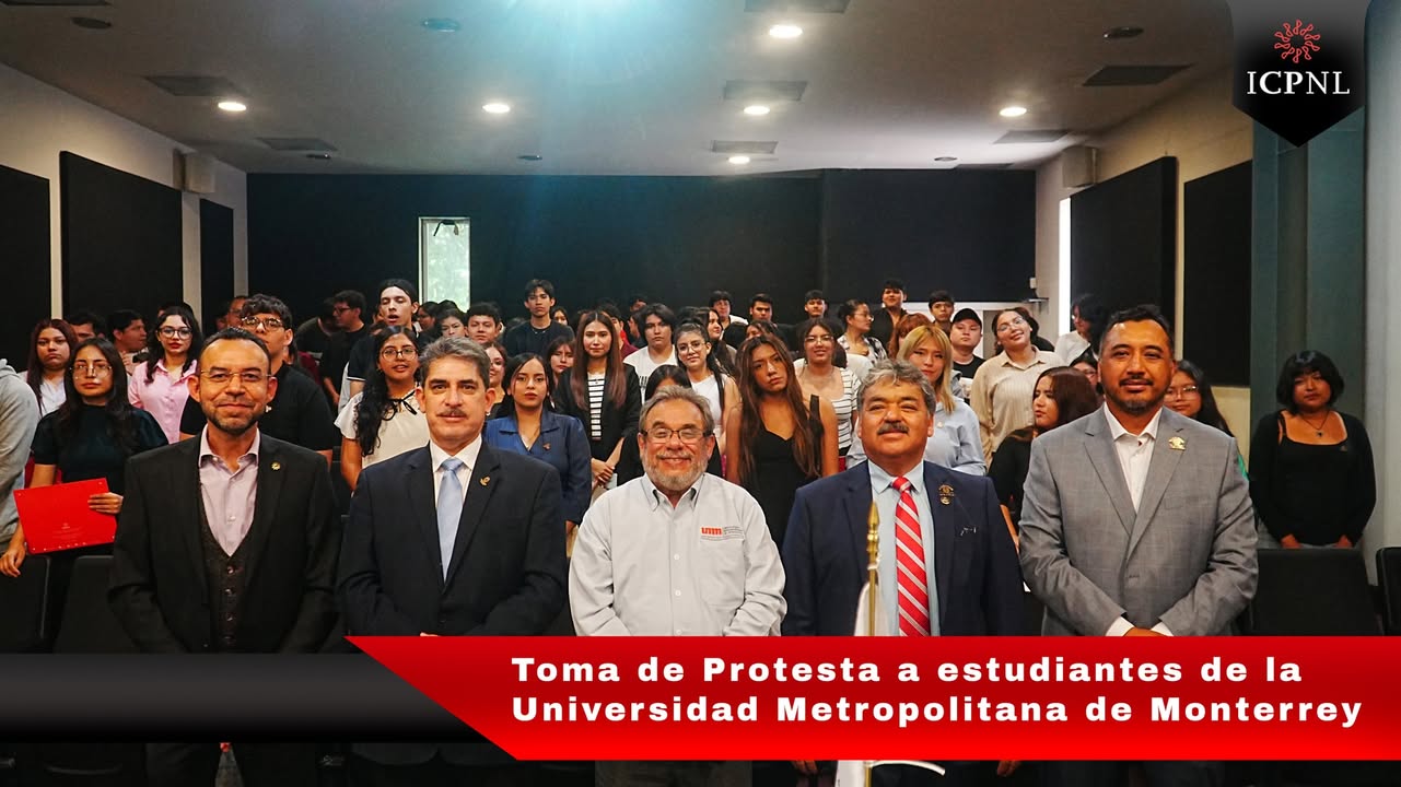 Toma de protesta de estudiantes de la Universidad Metropolitana de Monterrey (UMM)