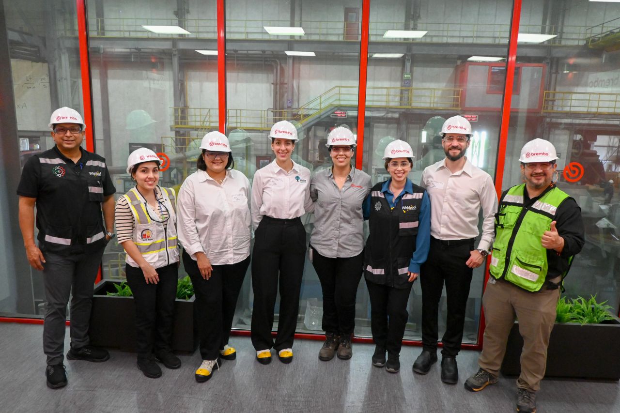 Sesión de trabajo en la planta de Brembo en preparación para el encuentro OPEX 2026