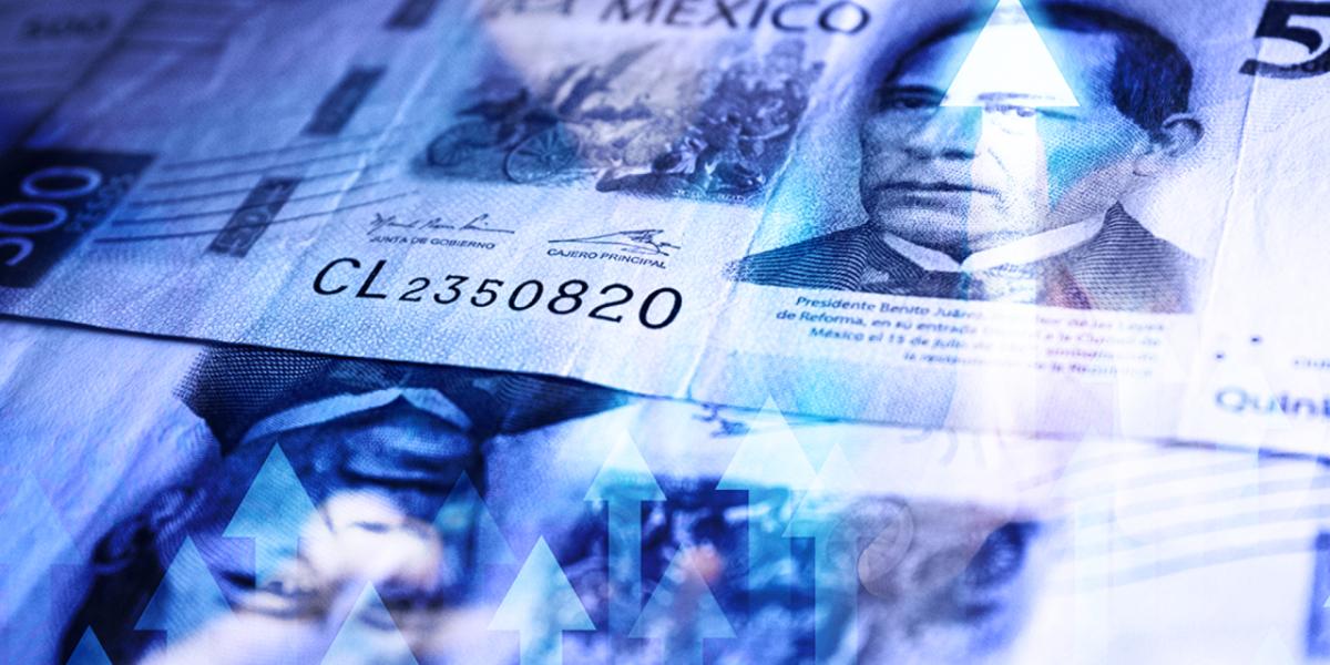 Peso mexicano avanza levemente frente al dólar ante panorama de tasas en México y EU