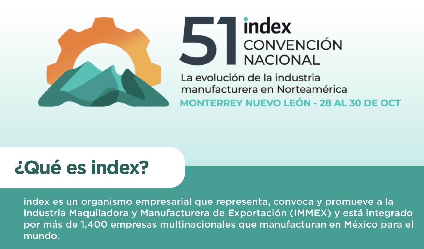 Humberto Martínez Cantú, presidente de Index Nacional, estará presente en la 51 Convención Nacional INDEX