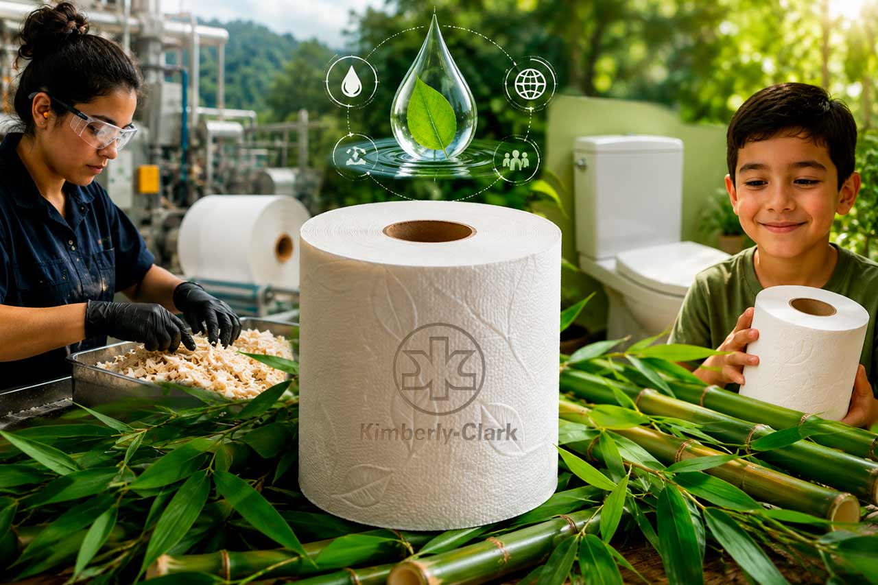 Papel higiénico sin árboles: Kimberly-Clark apuesta por opción que necesita menos agua