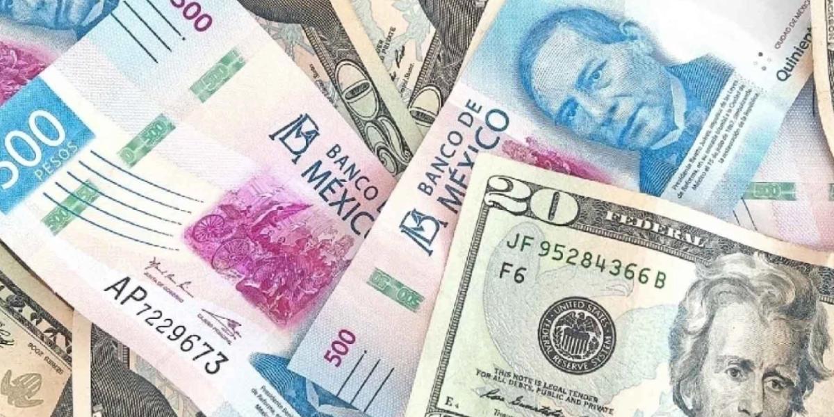 Peso mexicano se deprecia por recuperación del dólar, pero perfila ganancia mensual