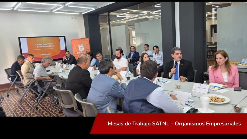 ICPNL presente en las Mesas de Trabajo SATNL – Organismos Empresariales