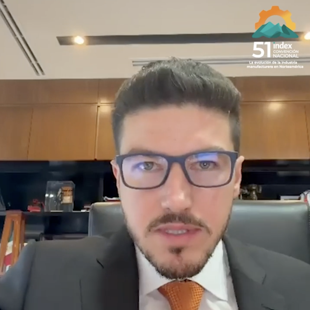 Samuel García, gobernador de Nuevo León, extiende una amable invitación a la 51 Convención Nacional INDEX