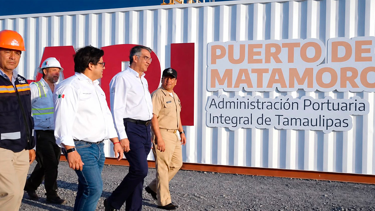 Puerto Norte en Tamaulipas prepara exportación de 2,000 toneladas de químicos a Brasil