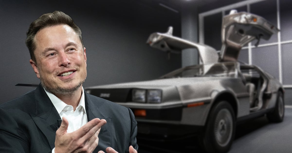 Elon Musk se inspira en el Delorean de ‘Volver al futuro’: Presentará el primer auto volador de Tesla
