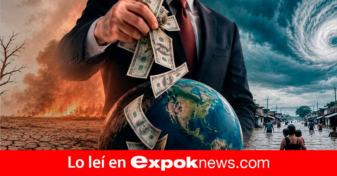 La doble ganancia de los superricos: contaminar y sacar provecho de los desastres climáticos
